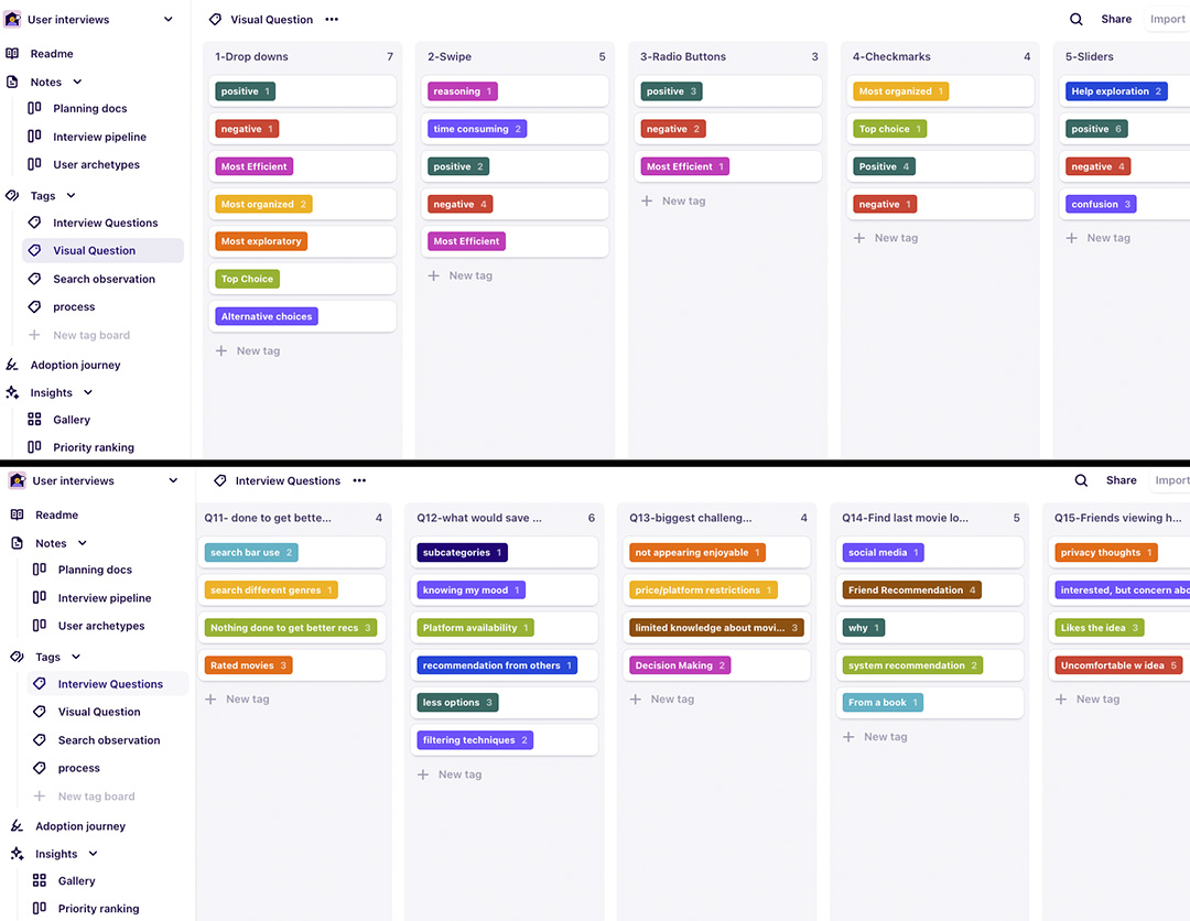 page from normal moments website