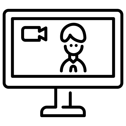 icon of a conference call