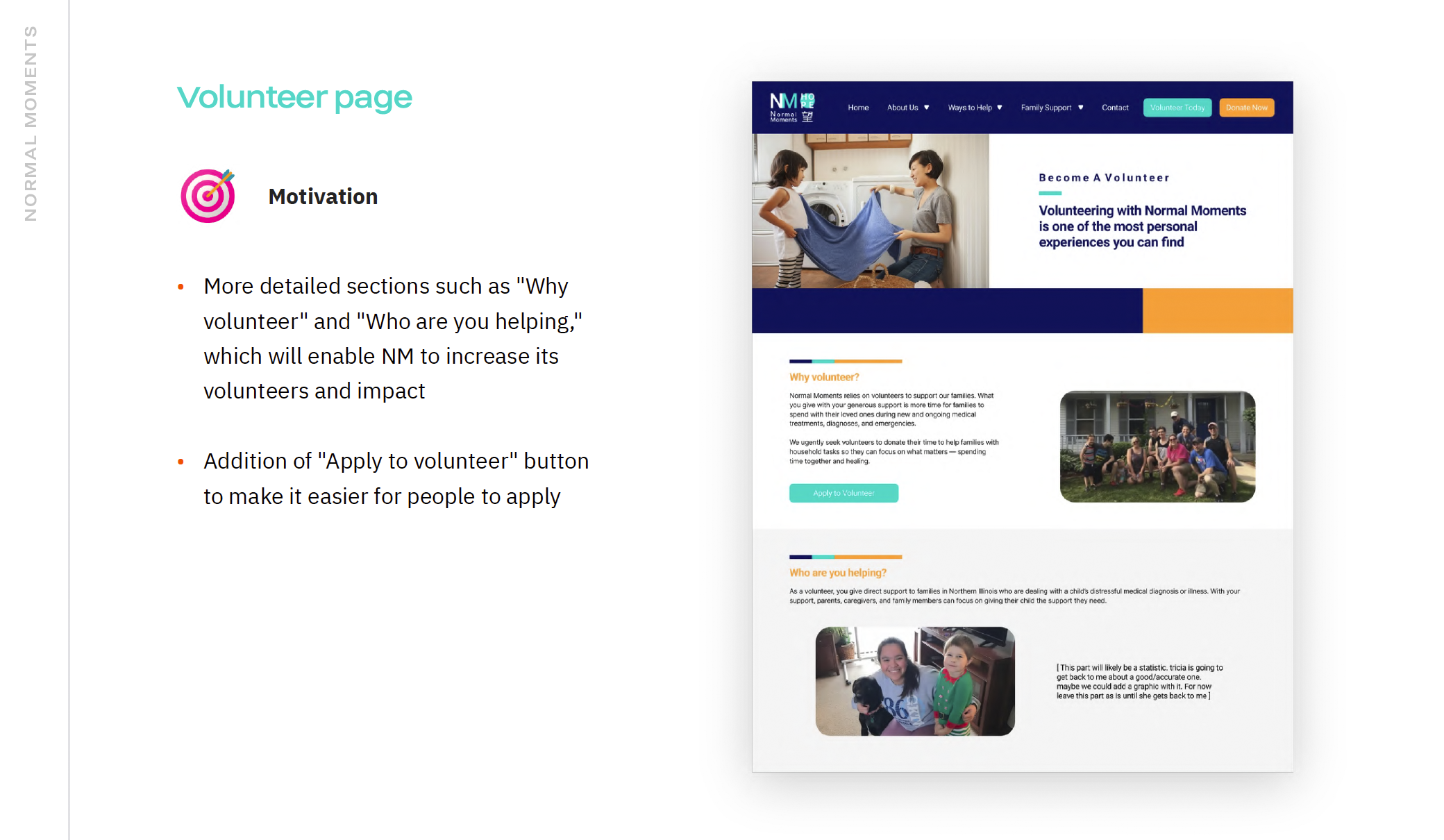 ux concept for a matchboard