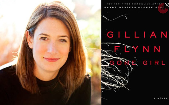 photo of Gillian Flynn for the Gone Girl book by heidi brady